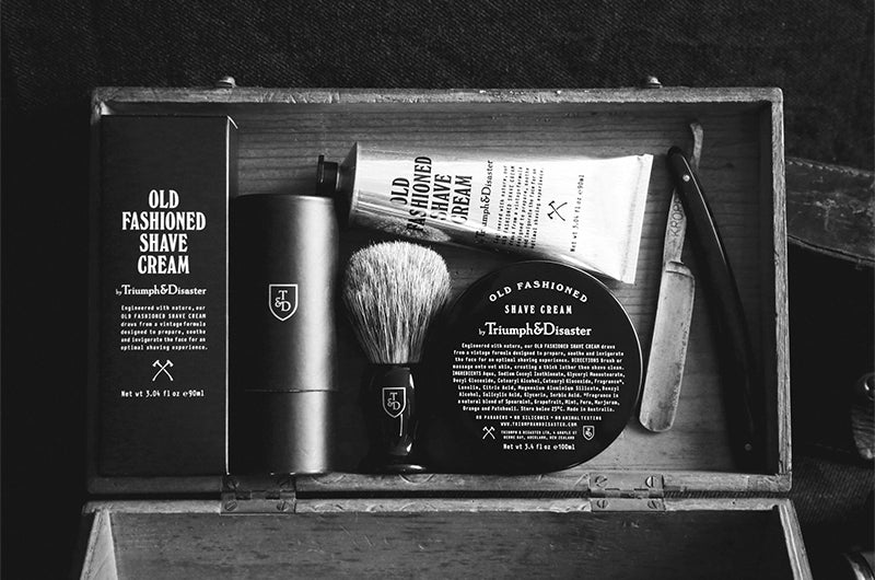 Old Fashioned Shave Cream - Triumph & Disaster USA