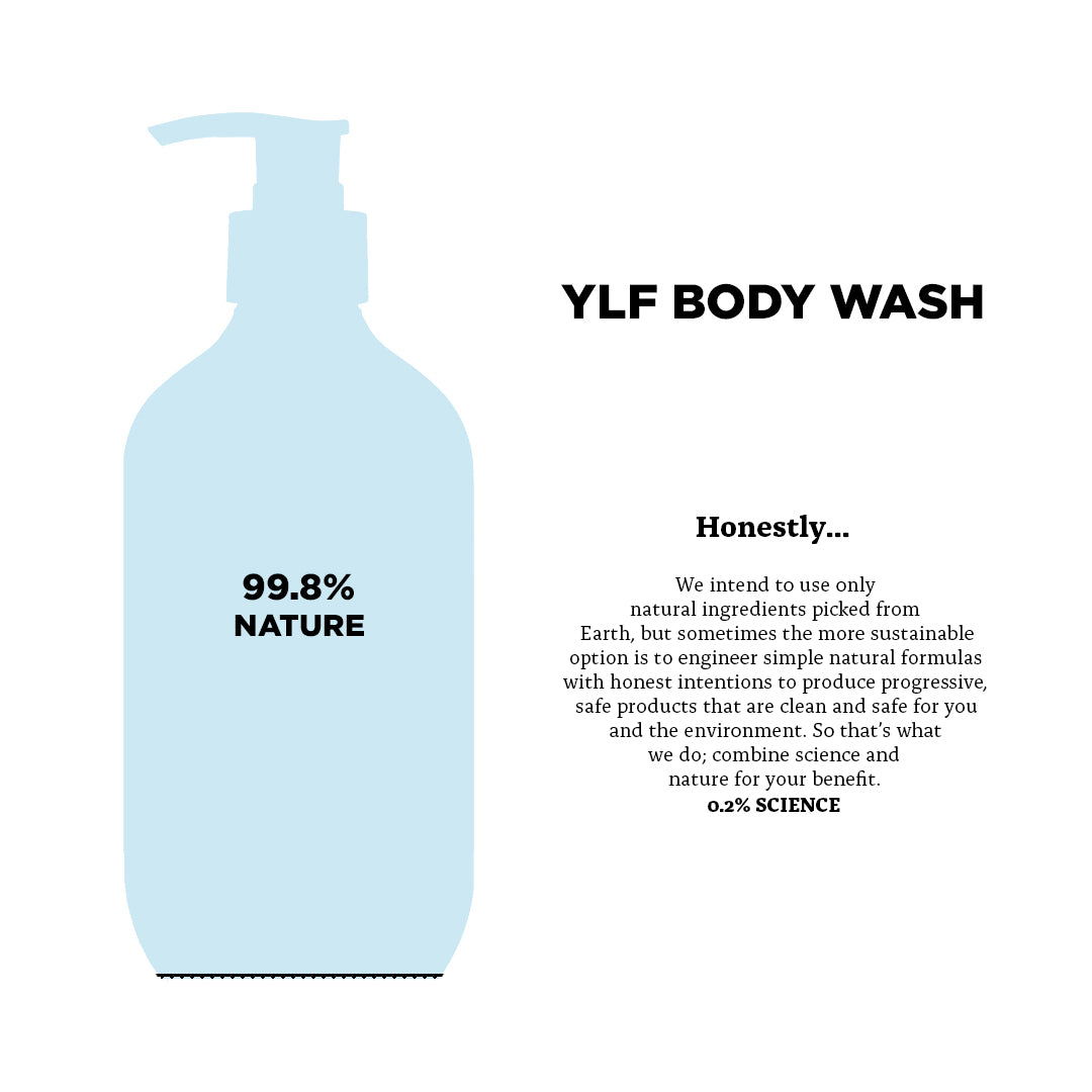 YLF Body Wash 500ml Black Label Bottle