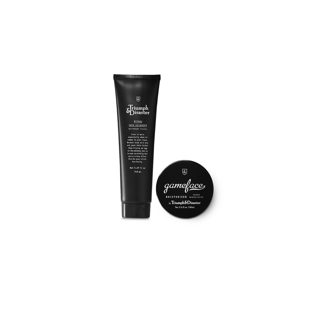 Face 2.0 Set - Ritual Cleanser + Gameface Moisturizer